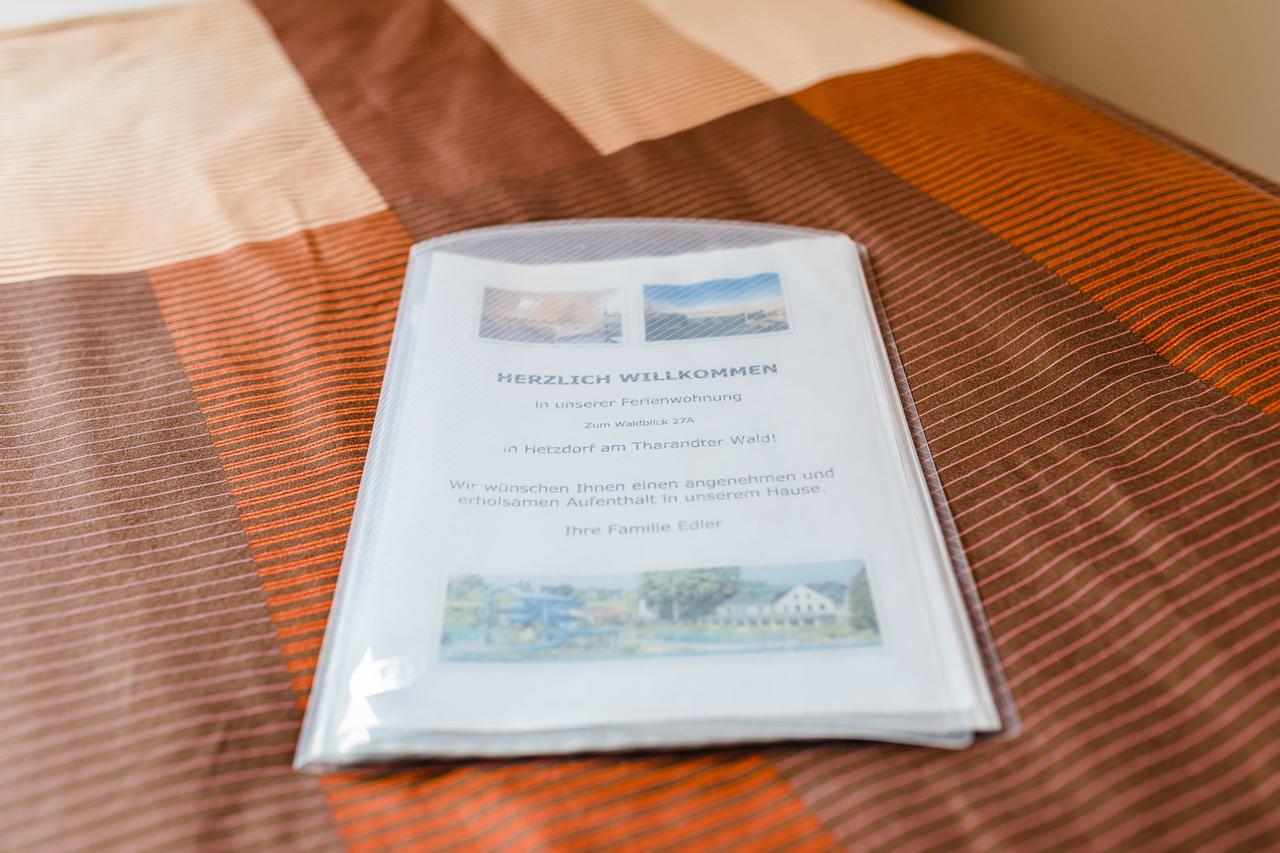 Ferienwohnung Hetzdorf - Urlaub Am Tharandter Wald Eksteriør bilde